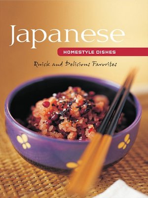 cover image of Japanese Homestyle Dishes